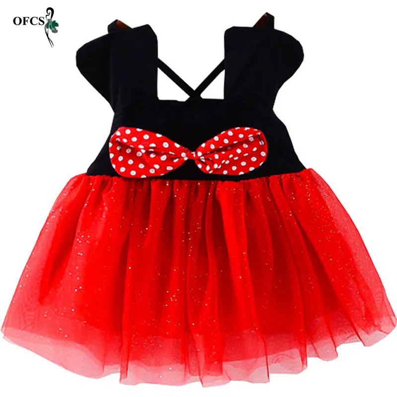 

Kids Dresses NEW Retail Girls Christmas Lace Bow-tie Dress Princess Dress Children Clothes Birthday party Dress Red and White 3T