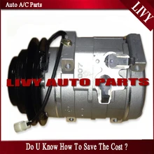 10S17C компрессор кондиционера для автомобиля Mitsubishi Pajero Shogun V60 V70 3,2 DI-D MR398533 MR568289 MR500877 447220-3655