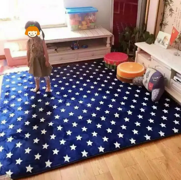 Rugs With Stars Roselawnlutheran 150x195cm Thicken Cloud Velvet Carpet For Living Room Clic Stars Bedroom Rugs And Carpets Coffee