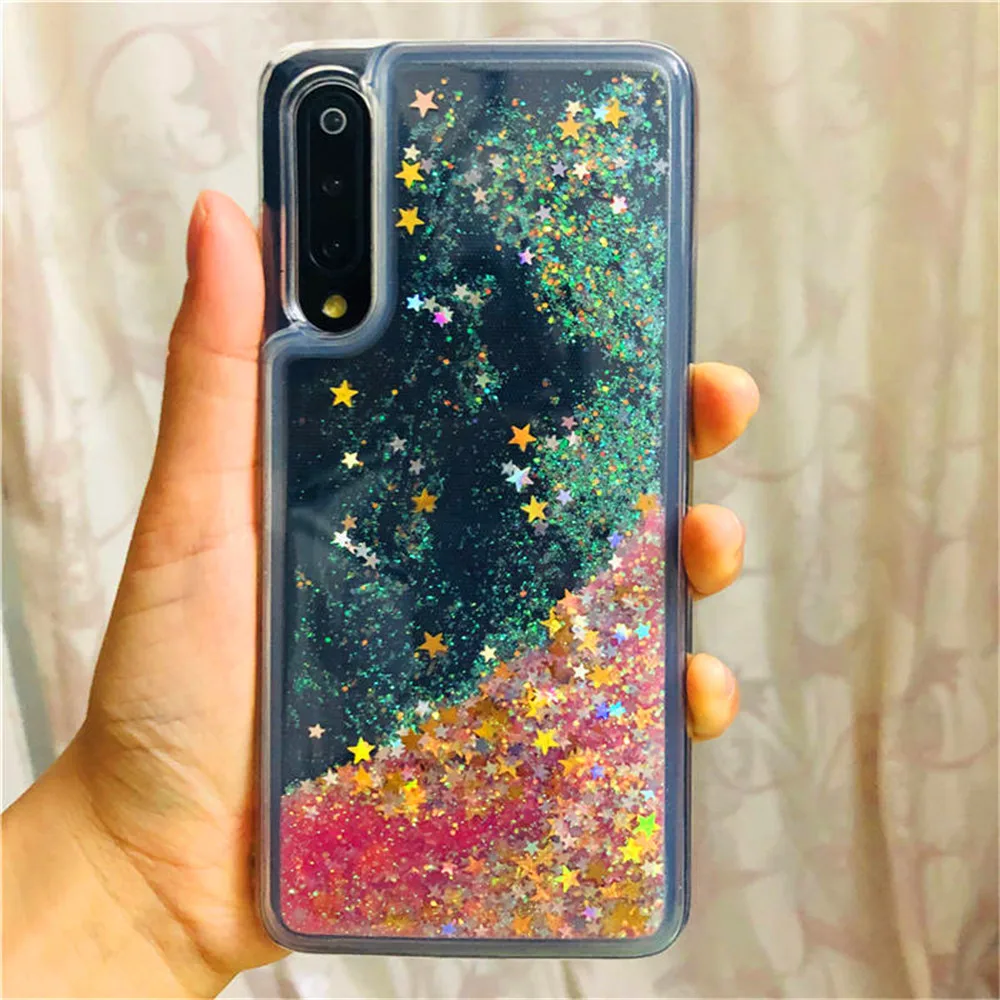 Liquid Glitter Soft Silicone TPU Case For Xiaomi Mi 9 SE Mi 8 Lite A2 A1 Cover Redmi Note 7 6 5 Pro Redmi 6 5 Plus S2 5A 4X Case (12)