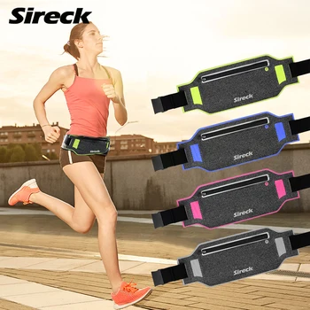 

Sireck Gym Bags Men Women Running Bag Ultralight Waterproof Multifunction Sport Cycling Travel Fitness Phone Belt Waist Bag