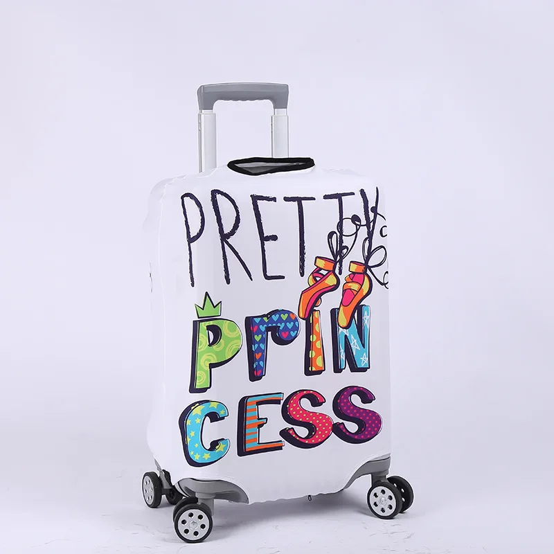 Letter/Animal Print Luggage Cover Travel Accessories High quality Thick Elastic Suitcase Cover Travel Trolley Protective Covers