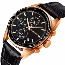 Top Brand Luxury Men’s Watch 30m Waterproof Date Clock Male Sports Watch Men Quartz Casual Wrist Watches Gold relogio masculino