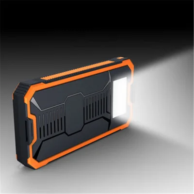 Внешний аккумулятор Colaier на солнечной батарее с 2 мя USB портами 12000 мАч|dual usb power|solar