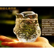 Европейская креативная Сова хрустальная ваза гидропонный цветочный инструмент сельская Бытовая декоративная Искусство и ремесла