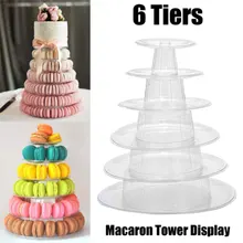 Печатная плата 6 слоев с Макарон Дисплей башня с 0,8 мм Материал Пластик пирамида из Макарон стенд Fondant(сахарная) торт подставка для свадебного торта украшения инструмент
