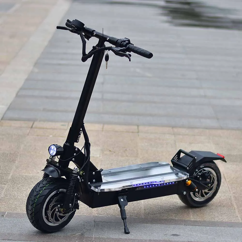 

front and rear suspension 11inch Off Road Electric Scooter 60V 3200W 85Km/h Strong Foldable P1