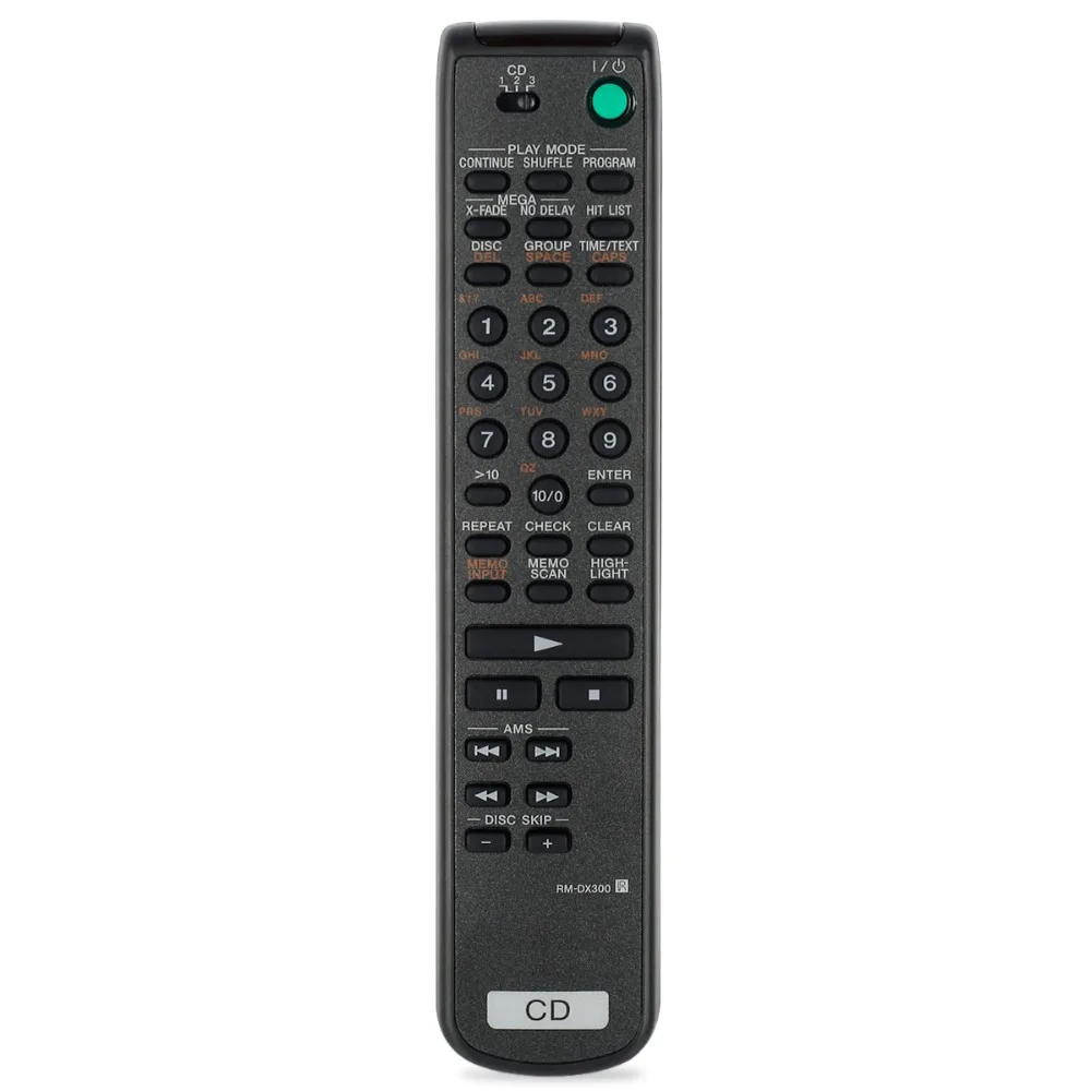 

New remote control RM-DX300 for sony CD player receiver CDP-CX691 Cdp-cx300 Cdp-cx335 Cdp-cx355 x300