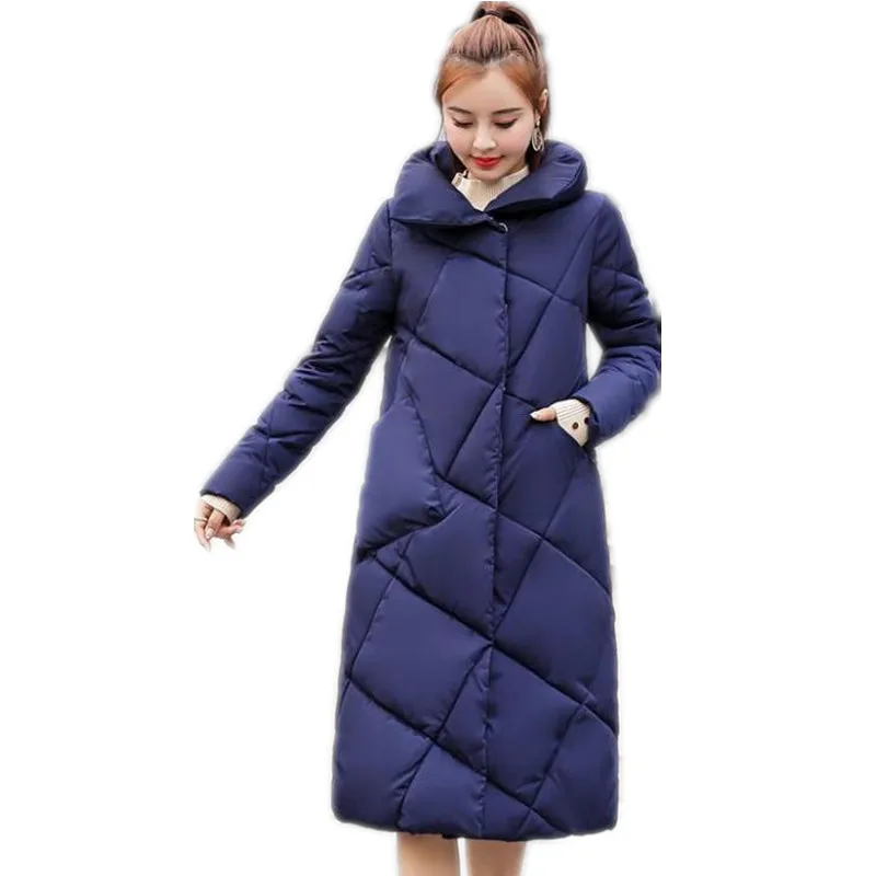 Color Mode Grande Doudoune dark Taille 2019new red Femme army Coatsq659 Green Arrivée black Bouton Turn caramel White Hiver gray De down Parkas 3xl Long Col Blue Femmes D'hiver Beige qYS1C