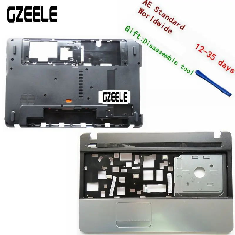 Чехол Обложка для acer Aspire E1-571 E1-571G E1-521 E1-531 Palmrest крышка/нижней части корпуса база крышка AP0NN000100 - Цвет: C and D shell