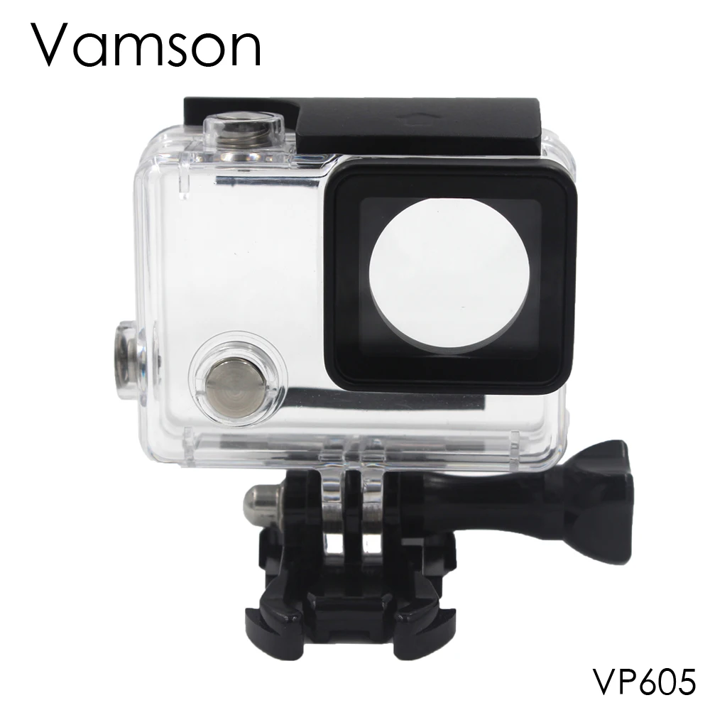 Vamson для GoPro Hero 4 подводный водонепроницаемый корпус чехол Замена для Go Pro Hero 3+ plus - Цвет: VP605