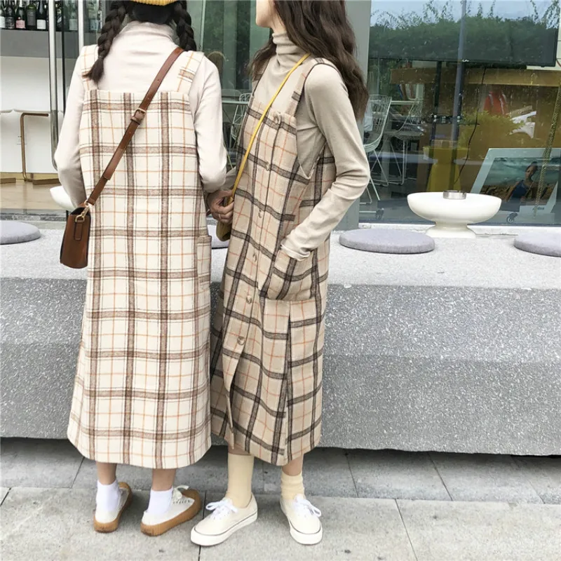 

Shirt And Sling lattice Dress Suit Women 2019 Autumn winter Cute 2 Piece set Dress Sweatshirt And Collocation befree midi Dress