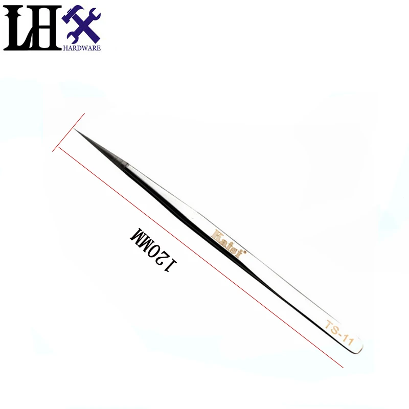 

LHX PAXY57 New Stainless Steel Industrial Anti-Static Tweezers Watchmaker Repair Tools Excellent Quality Clamp