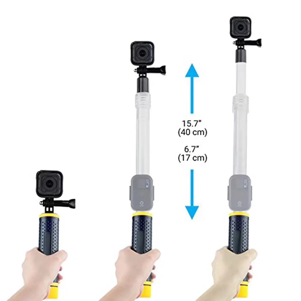 Водонепроницаемый плавающий поплавок ручной монопод рукоятка селфи палка для GoPro 5 Hero 5