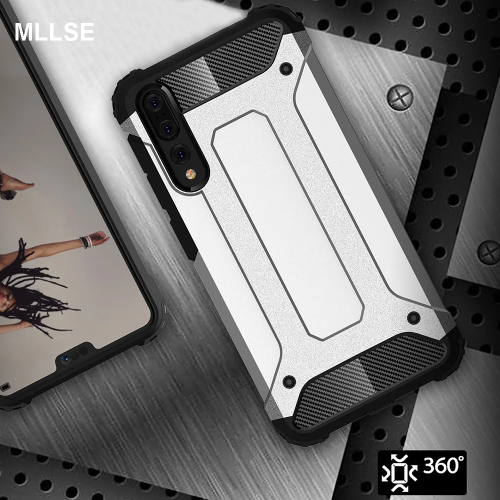 

Strong Hybrid Tough Shockproof Armor Phone Back Case for HUAWEI Mate 20 X P30 P20 Pro P10 Plus P9+ Honor 6X 5X Mate 10 Cover