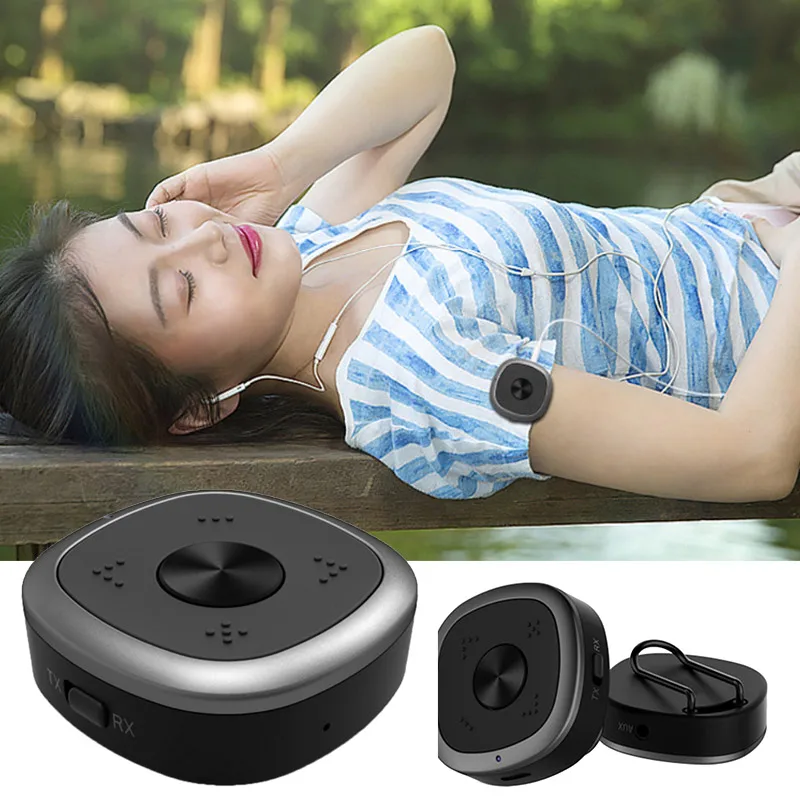 

New Transmitter Receiver 2 in 1 Bluetooth 5.0 Adapter Video HD Audio Home Wireless