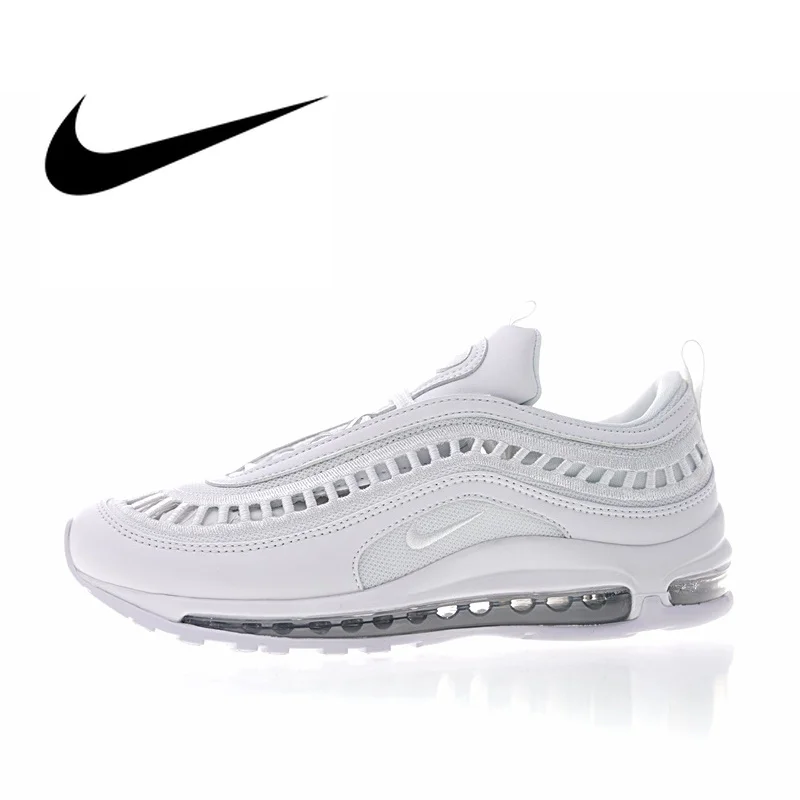 

Nike Air Max 97 Ultra '17 SI Men's Breathable Running Shoes Sneakers Athletic Designer New Footwear White Breathable AO2326-100
