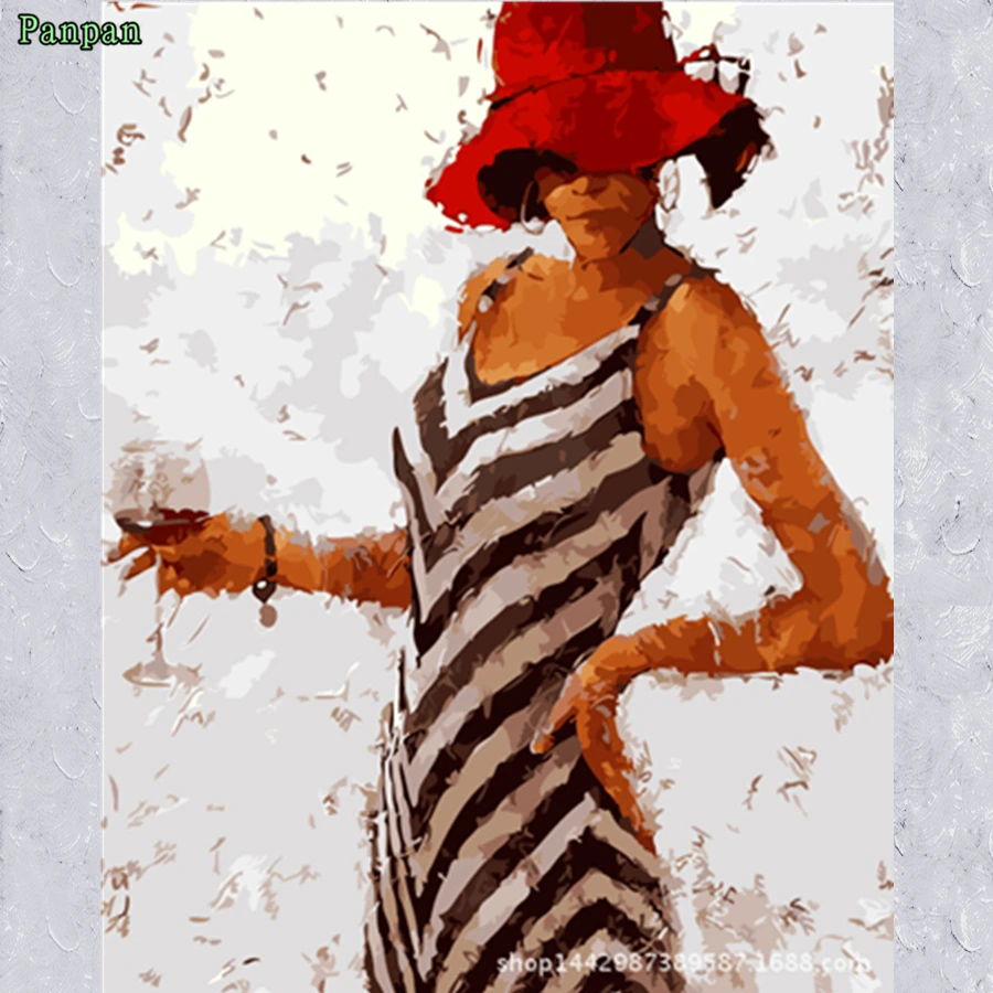 

2016 New Diy Oil painting by numbers Sexy Modern Woman paintings Coloring by numbers Home decor canvas art cuadros decoracion