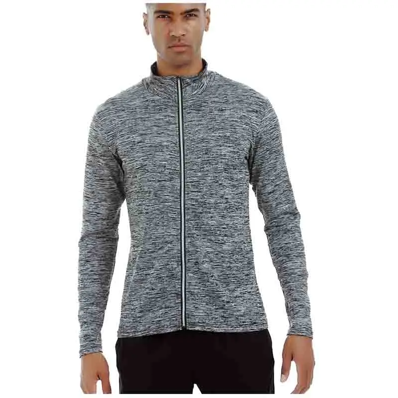 

CKAHSBI Running Jackets Zipper Solid Color Coat Men Tracksuit Male Sweatshirt Mens Purpose Tour Running T-shirts Gym Clothing