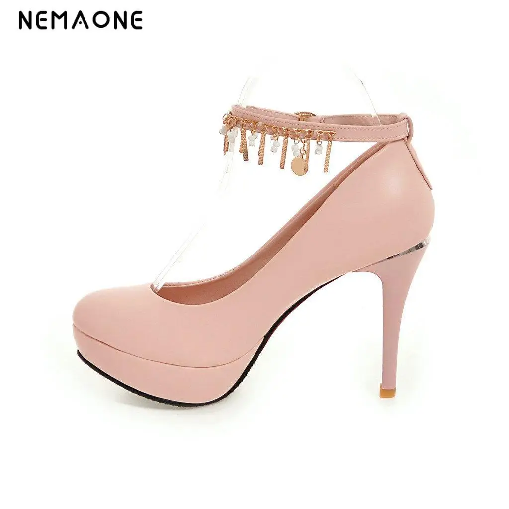 NEMAONE frauen schuhe mode frauen pumpt spitz high heels Hoher Verbraucher NEMAONE China karree high Heels Schuhe