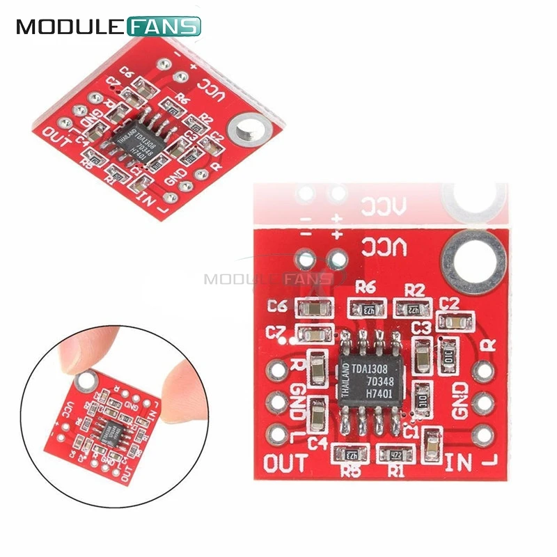 Стерео TDA1308 усилитель для наушников гарнитура усилитель предусилитель доска модуль 3 V-6 V Diy Kit Электронная Модуль платы блока программного управления