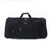 Толстые Анти-Царапины полиэстер водонепроницаемые мужские дорожные сумки длинный ремень мулити-карман сумка большой емкости Вещевой Мешок 56-75L