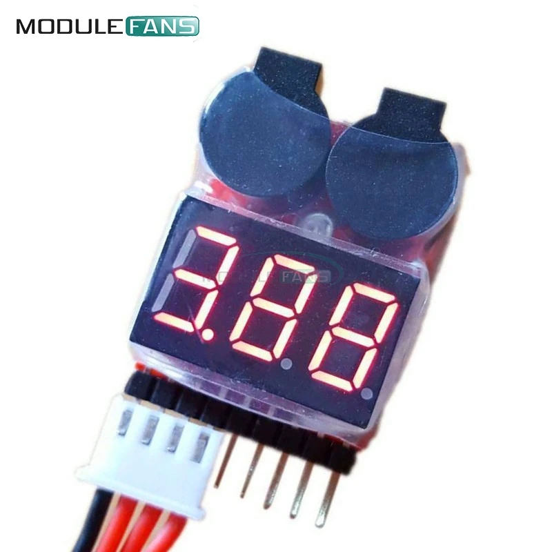 Receiver Battery Low Voltage Alarm Circuit