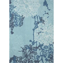 Простой стиль синий утолщенный шерстяной ковер, большой размер 80% шерсть Искусство гостиная ковер прикроватный коврик Домашний Декоративный Ковер