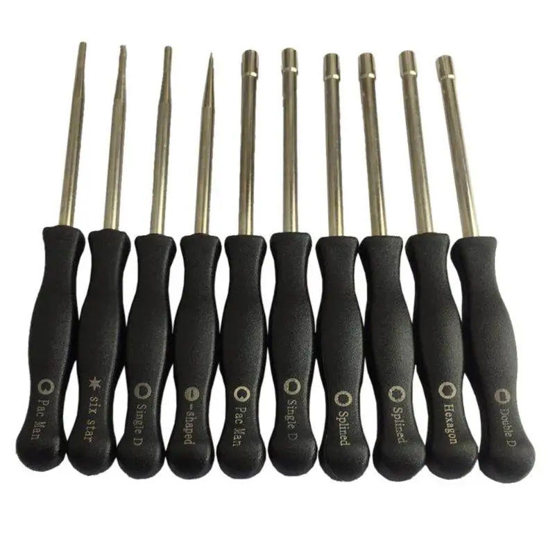 10pcs Multi head Screwdrivers Set Adjustment Tune up Bolt Driver Car