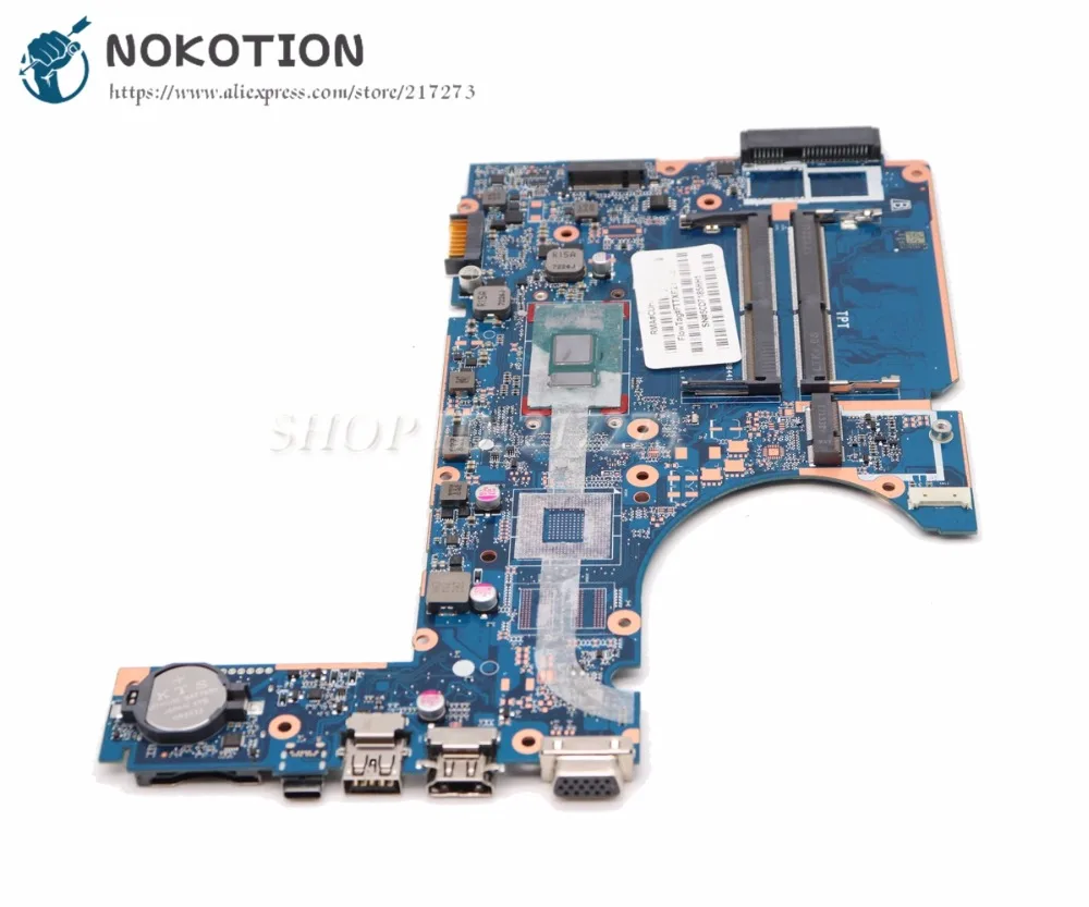 Материнская плата NOKOTION для ноутбука HP 450 G4 470 основная DA0X83MB6H0 SR2ZU i5 7200U