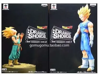 2 шт./компл. Banpresto trunks и Вегета драматический стенд 4-го сезона DRAGON BALL Z фигурка игрушка DS Модель