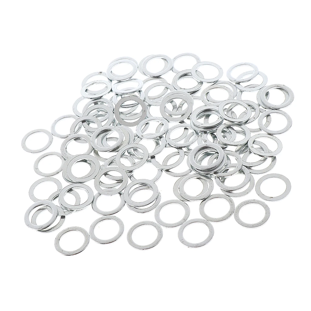 100x Iron Skateboard Bearings Washers Longboard Skateboard Ring Skateboarding Hardware Skate Board & Accessories