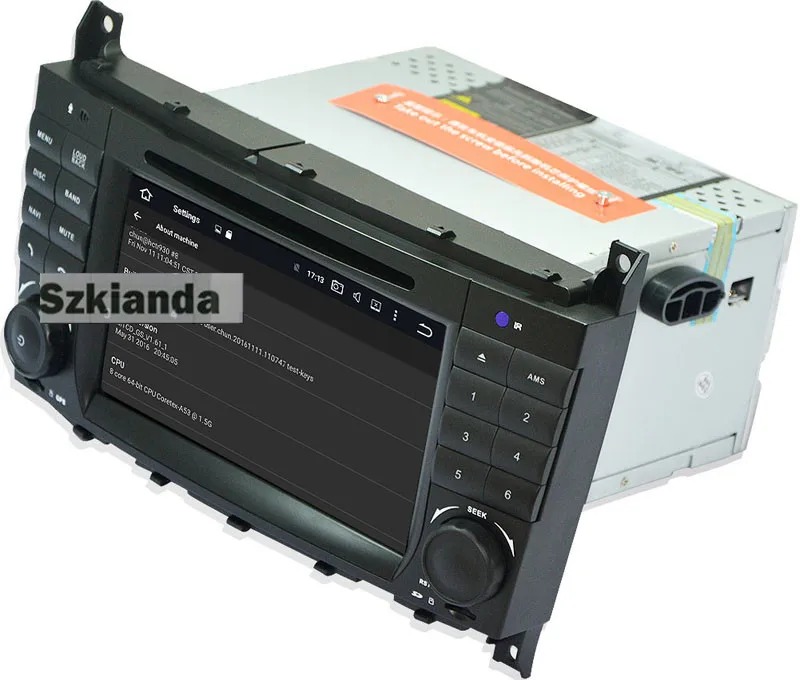 Excellent 2 DinAndroid 8.0 Car DVD Player for Mercedes-Benz W203 2004-2007 c200 C230 C240 C320 C350 CLK 2005 GPS Navigation Radio WiFi 4G 3