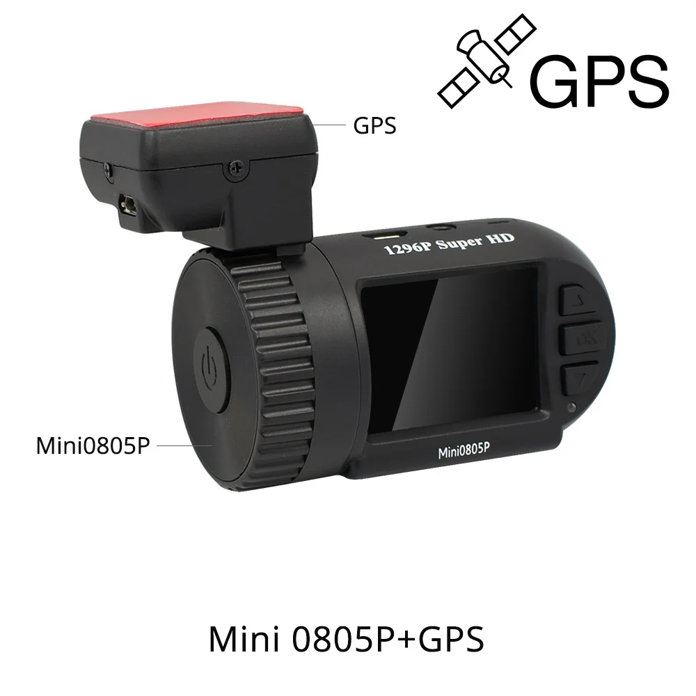 Видеорегистратор автомобильный Arpenkin Mini 0805P 1296P 30 кадров/с GPS WDR|Видеорегистраторы|