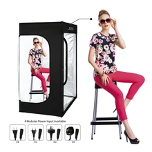 

Professional 160*120*80CM Photography Photo Studio Box 6 Light Strip Bars 180W 5500K 1.6 Meter Photo Lighting Shooting Tent Kit