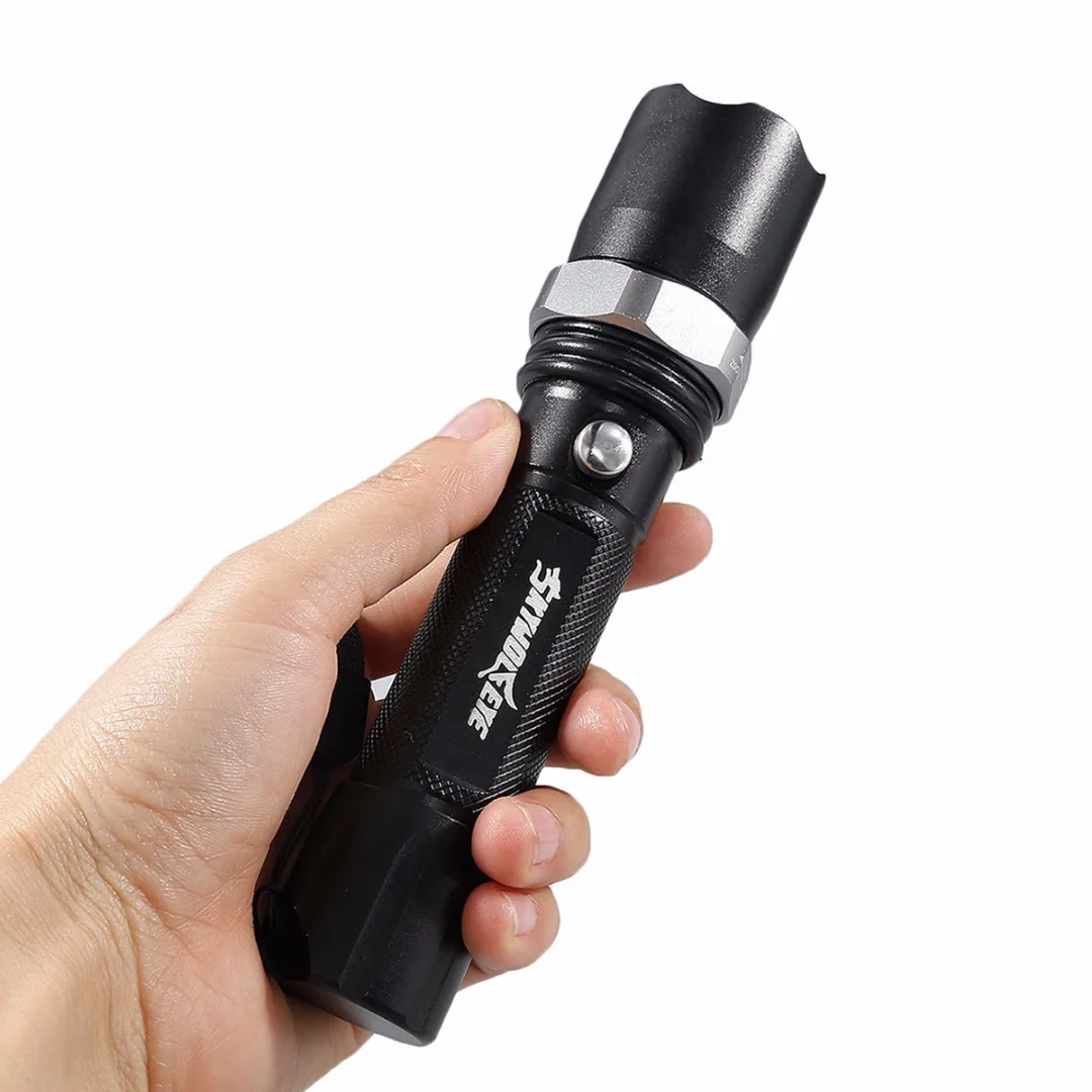 New Black 10000 LM XML-T6 LED Flashlight Portable Torch Lamp 3 Modes Light