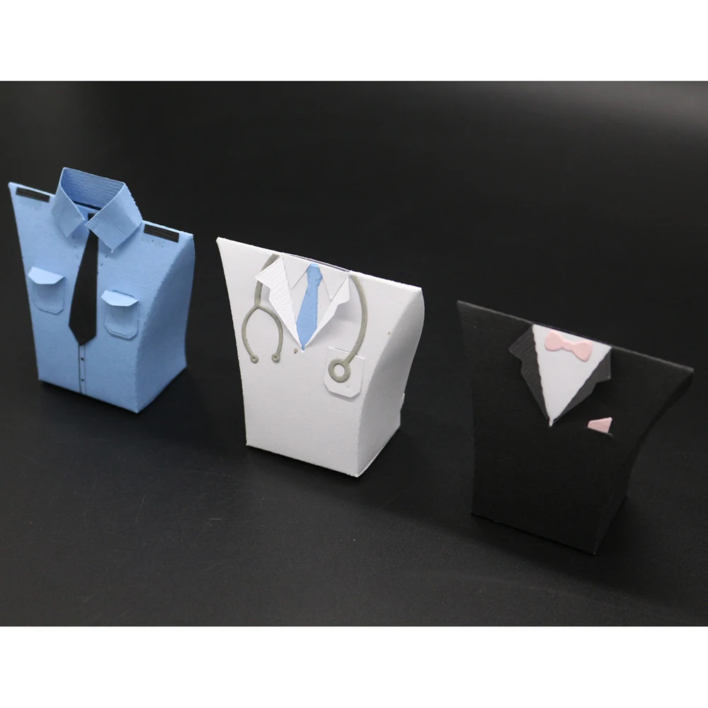 

Handsome Police Uniform Metal Cutting Dies Stencils For Scrapbooking Photo Album Decorative Embossing DIY Paper Cards Craft Dies