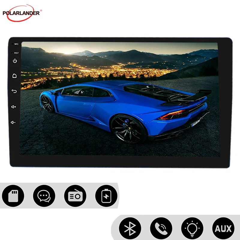 

8.1 universal Car Radio 10 inch Android WIFI Bluetooth MP5 Player GPS NAVIGATION DVD Player 2 din