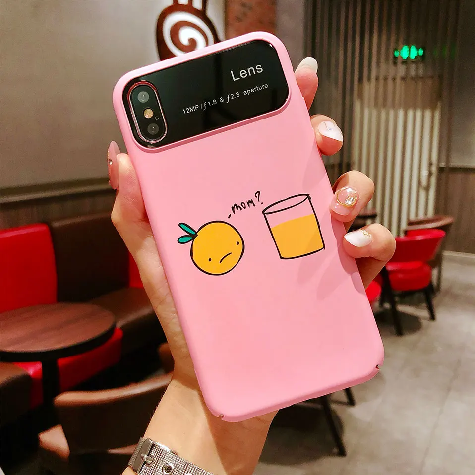 Hard Plastic Cover Cases For iPhone 6 6s 7 8 X Capa High Quality PC Phone Case Coque Plus Back |