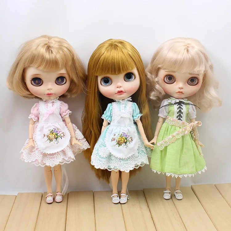 

[MG575] 2018 New Blythe Doll Dress # 3 Style Dress Set for blythe Azone doll outfit for Retail