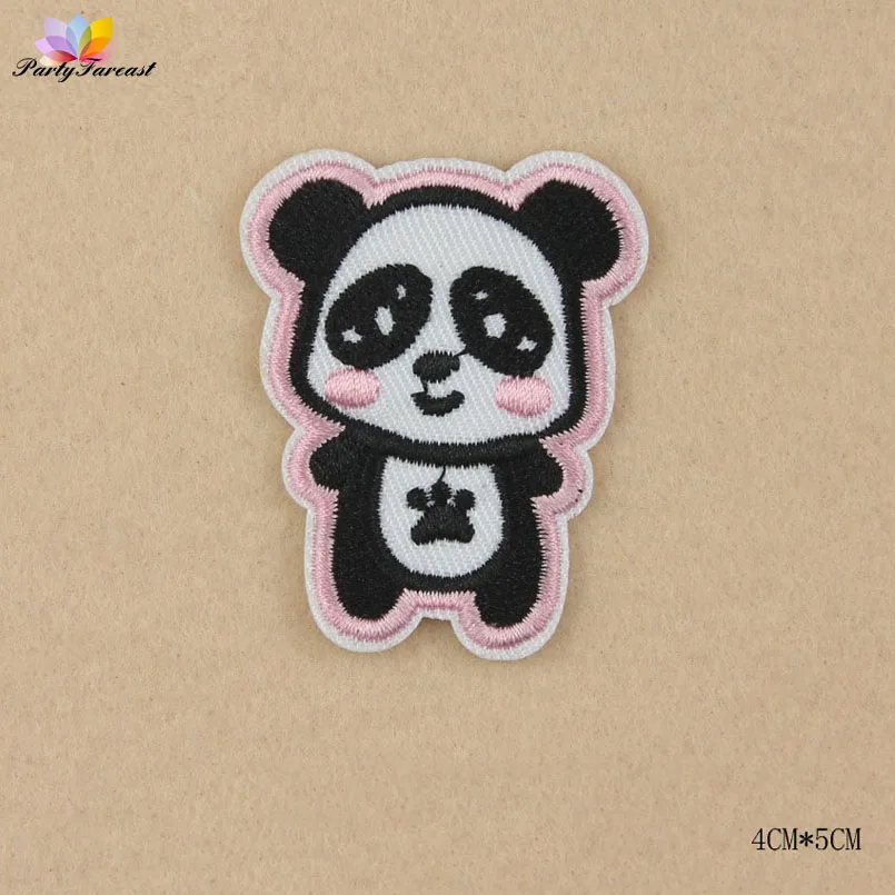 PF Арбуз Panda Патч Мультфильм Вышивка Патчи для Детей Полосы Моды Стикер Одежды