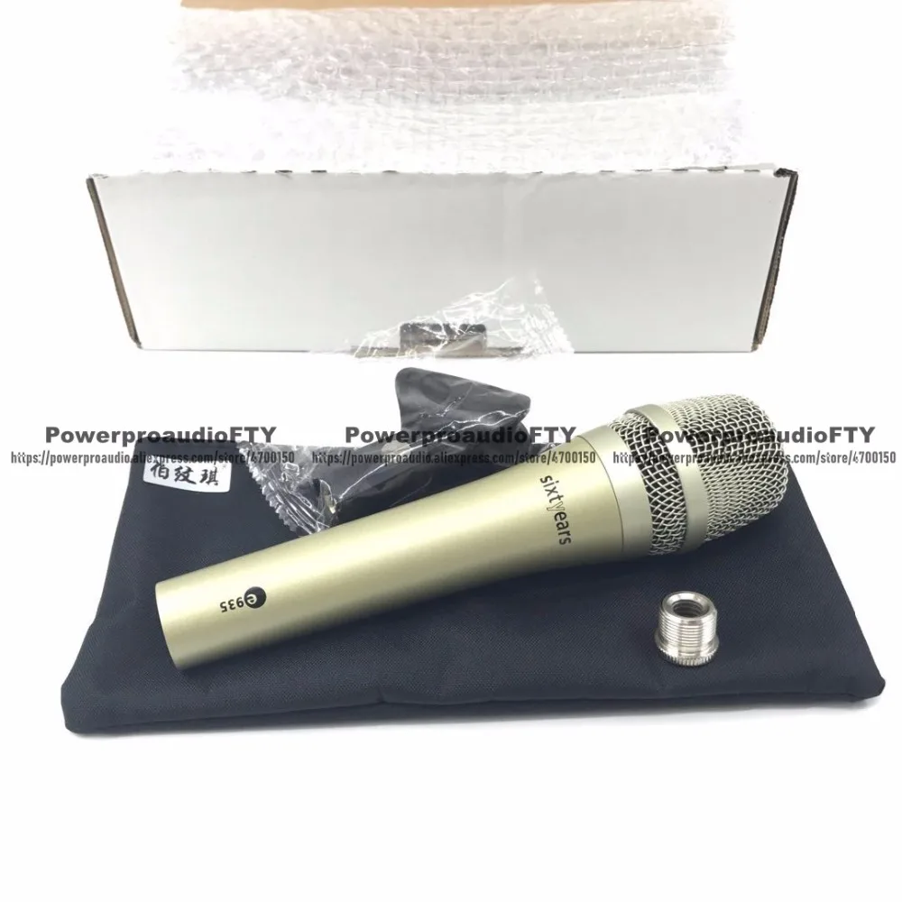 

Sixtyear With Box Quality E935 Professional Dynamic Super Cardioid Vocal Wired E 935 Microphone for karaok