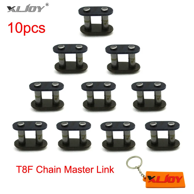 

10x T8F Chain Spare Master Link For 2 Stroke 43cc 47cc 49cc Mini ATV Quad 4 Wheeler Dirt Super Pocket Bike Motorcycle Motocross