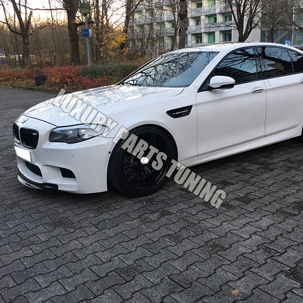 F10 M5 RPK Стиль углеродного волокна передний спойлер для BMW F10 M5 бампер 2010-(не может поместиться F10 менять на M5 выглядят