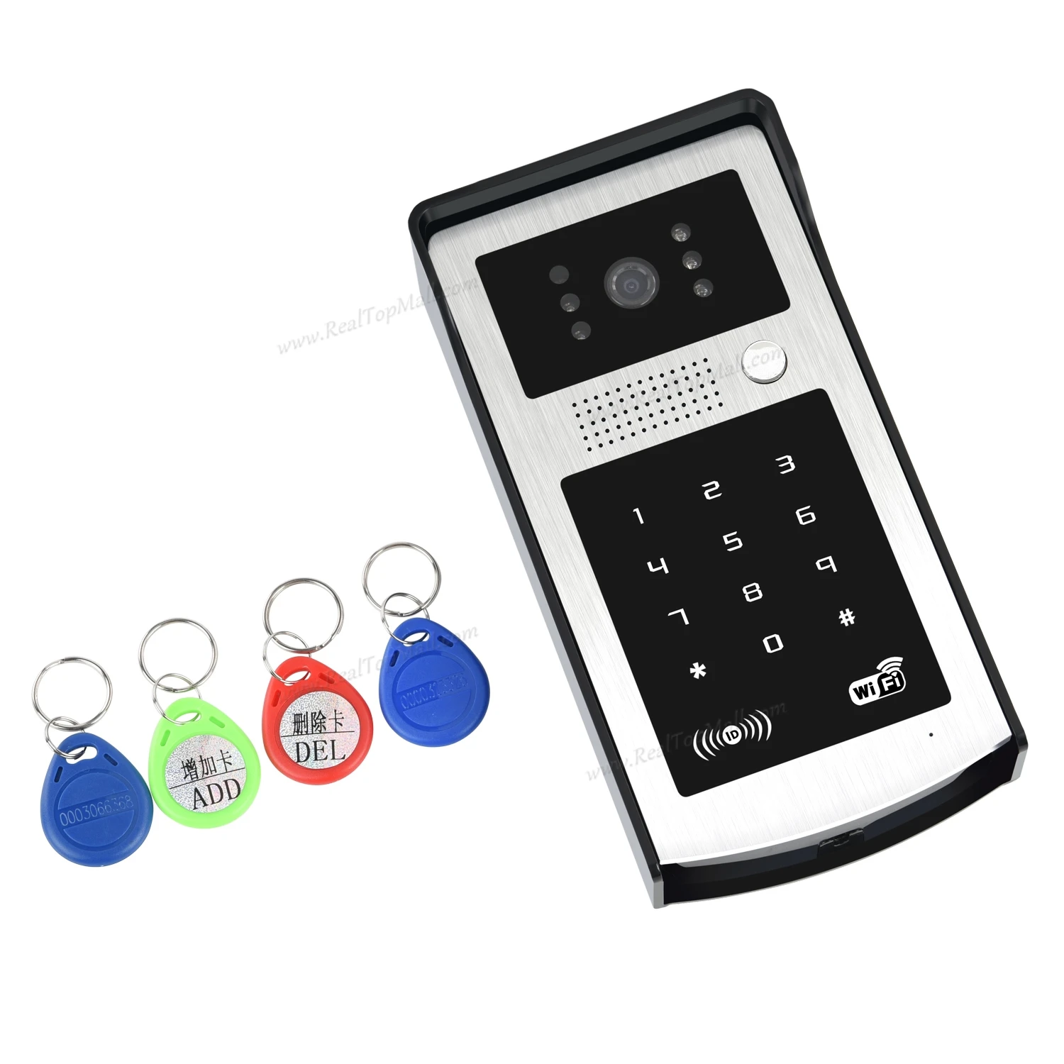 

HD720P WIFI Intercom IP Doorbell Video Door Phone Access Control System
