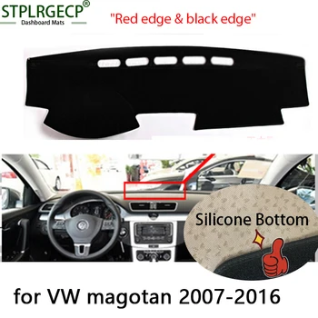

Top Quality Double layer Dash Mat Dashmat Dashboard Cover Sun Shade Dash Board Cover Carpet for VW Volkswagen magotan