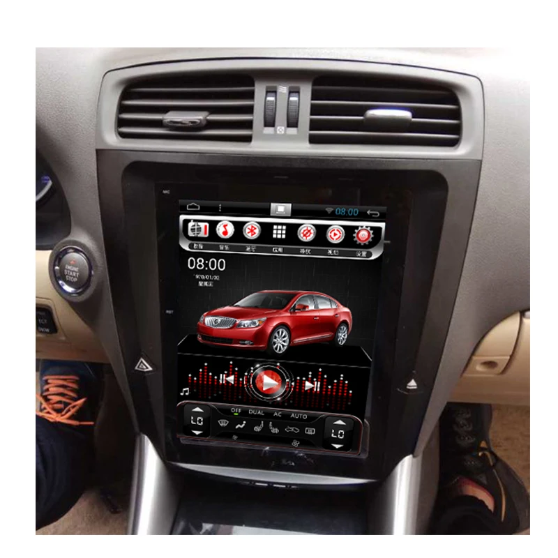 Aoluoya 1024*768 RAM 2GB Автомобильный dvd плеер Android 6 0 для Lexus IS250 IS300 IS350 2005 2009 2010 2011 радио GPS