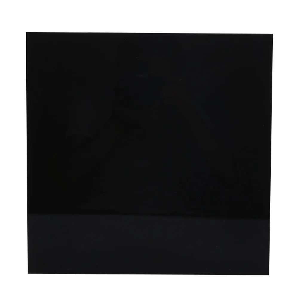 Фотоотражающая доска пластиковая доска акриловая белая черная фоновая студийная стеклянная продукция фото дисплей отражающая доска - Цвет: black