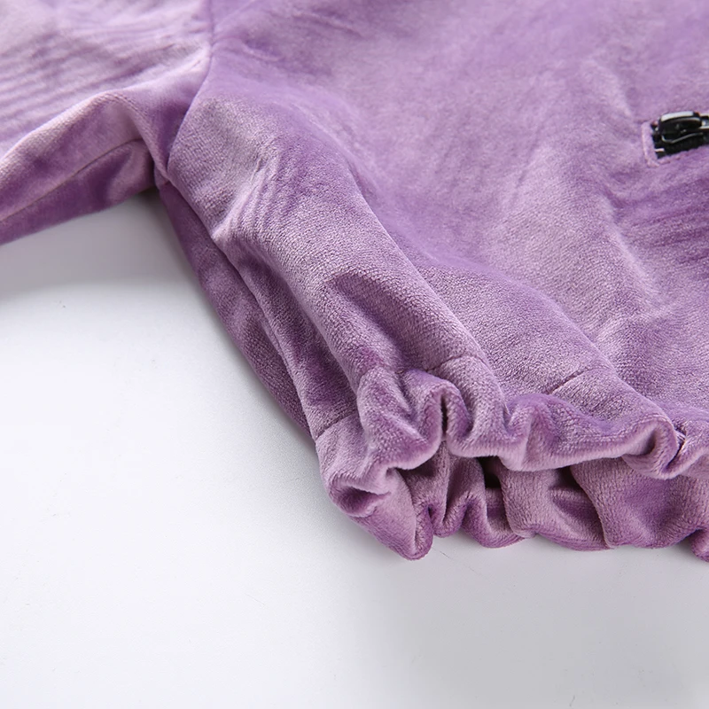 HEYounGIRL водолазка бархатная Толстовка Женская корейская мода розовый худи укороченный Повседневный короткий топ с длинными рукавами пуловеры осень