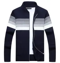 New Arrival Men’s Cardigans Sweaters Winter Men’s Casual Sweaters Warm Zipper Men Cardigan Stand Collar Knitted Sweaters